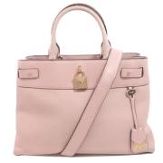 Pre-owned Leather handbags Michael Kors Pre-owned , Pink , Dames