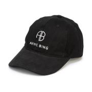 Jeremy Baseballpet Zwart Anine Bing , Black , Unisex