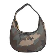 Camouflage Hobo-tas met afneembare band Gaëlle Paris , Green , Dames