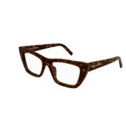 Mica Opt Zonnebril Saint Laurent , Brown , Unisex