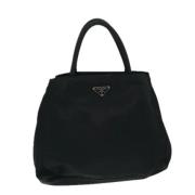 Pre-owned Nylon handbags Prada Vintage , Black , Dames