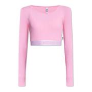 Top uit de ondergoedlijn Moschino , Pink , Dames