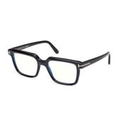 Klassieke Zwarte Zonnebril Tom Ford , Black , Unisex