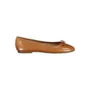 Bruine Ballerina Schoenen met Contrastdetails Ralph Lauren , Brown , D...