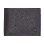 Klassieke Leren Bifold Portemonnee met Muntzak Timberland , Brown , He...