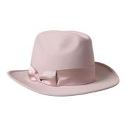 Roze Konijn Fedora Trilby Vrouwen Hoed Dolce & Gabbana , Pink , Dames