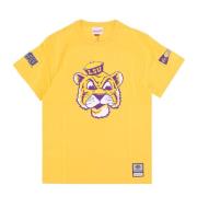 LSU Tigers Basketball Team T-Shirt Mitchell & Ness , Yellow , Heren