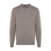 Merino woltrui met lange mouwen Drumohr , Beige , Heren