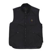 Zwarte Originele Vest met Ritssluiting RefrigiWear , Black , Heren