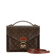 Pre-owned Plastic louis-vuitton-bags Louis Vuitton Vintage , Brown , D...