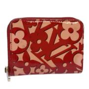 Pre-owned Leather wallets Louis Vuitton Vintage , Red , Dames