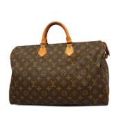 Pre-owned Fabric louis-vuitton-bags Louis Vuitton Vintage , Brown , Da...