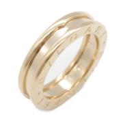 Pre-owned Metal rings Bvlgari Vintage , Yellow , Dames