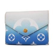 Pre-owned Fabric wallets Louis Vuitton Vintage , Blue , Dames