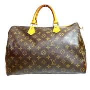 Pre-owned Fabric louis-vuitton-bags Louis Vuitton Vintage , Brown , Da...