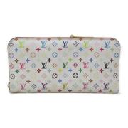 Pre-owned Coated canvas wallets Louis Vuitton Vintage , Multicolor , D...