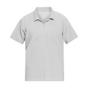 Geplooide polo Issey Miyake , Gray , Heren