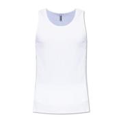 Mouwloze top uit de ondergoedlijn Moschino , White , Heren