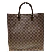 Pre-owned Canvas totes Louis Vuitton Vintage , Brown , Dames