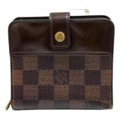 Pre-owned Fabric wallets Louis Vuitton Vintage , Brown , Dames