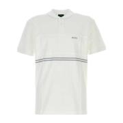 Klassiek Wit Katoenen T-Shirt Boss , White , Heren