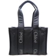 Pre-owned Nylon handbags Chloé Pre-owned , Black , Dames