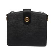 Pre-owned Leather louis-vuitton-bags Louis Vuitton Vintage , Black , D...