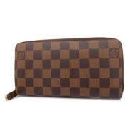 Pre-owned Fabric wallets Louis Vuitton Vintage , Brown , Dames