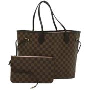 Pre-owned Canvas shoulder-bags Louis Vuitton Vintage , Brown , Dames