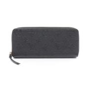 Pre-owned Canvas wallets Louis Vuitton Vintage , Black , Dames