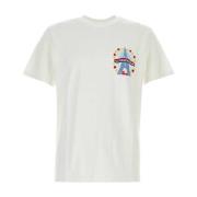 Klassiek Wit Katoenen T-shirt Kenzo , White , Heren