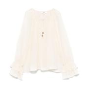 Witte Sweater Collectie Chloé , White , Dames