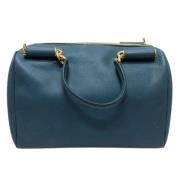 Pre-owned Leather handbags Dolce & Gabbana Pre-owned , Blue , Unisex