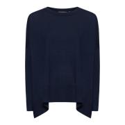 Blauwe Sweaters Collectie Kaos , Blue , Dames