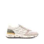 Beige Platte Schoenen Mick Premiata , Beige , Heren