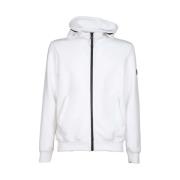 Sportieve hoodie met ritssluiting People of Shibuya , White , Heren