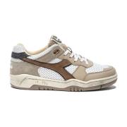 Grijze B.560 Gebruikte Sneakers Diadora , Gray , Heren