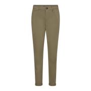 Klassieke chino met mid-rise taille MOS Mosh , Green , Dames