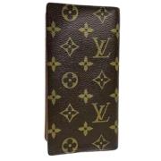 Pre-owned Fabric wallets Louis Vuitton Vintage , Brown , Dames