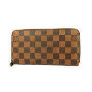 Pre-owned Fabric wallets Louis Vuitton Vintage , Brown , Dames