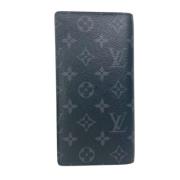 Pre-owned Fabric wallets Louis Vuitton Vintage , Black , Heren