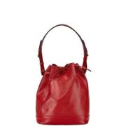 Pre-owned Leather louis-vuitton-bags Louis Vuitton Vintage , Red , Dam...