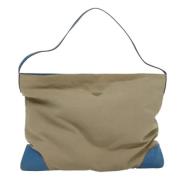 Pre-owned Canvas prada-bags Prada Vintage , Beige , Dames