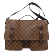 Pre-owned Canvas louis-vuitton-bags Louis Vuitton Vintage , Brown , Da...