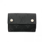 Pre-owned Fabric wallets Louis Vuitton Vintage , Black , Dames