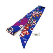 Pre-owned Fabric scarves Fendi Vintage , Multicolor , Dames