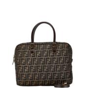 Pre-owned Canvas fendi-bags Fendi Vintage , Brown , Dames