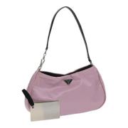 Pre-owned Nylon prada-bags Prada Vintage , Pink , Dames