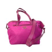 Pre-owned Fabric handbags Salvatore Ferragamo Pre-owned , Pink , Dames