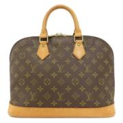 Pre-owned Canvas louis-vuitton-bags Louis Vuitton Vintage , Brown , Da...